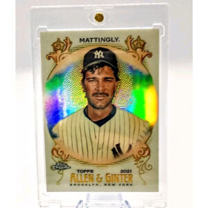 2021 Topps Allen & Ginter Chrome - Don Mattingly #197 Refractor